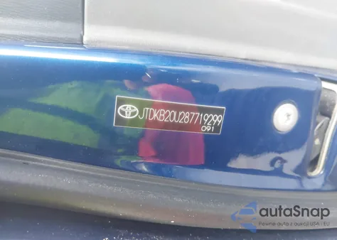 2008 Toyota Prius from USA, damaged, VIN JTDKB20U287719299